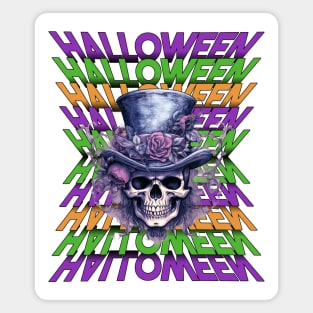 Halloween Skull design Magnet